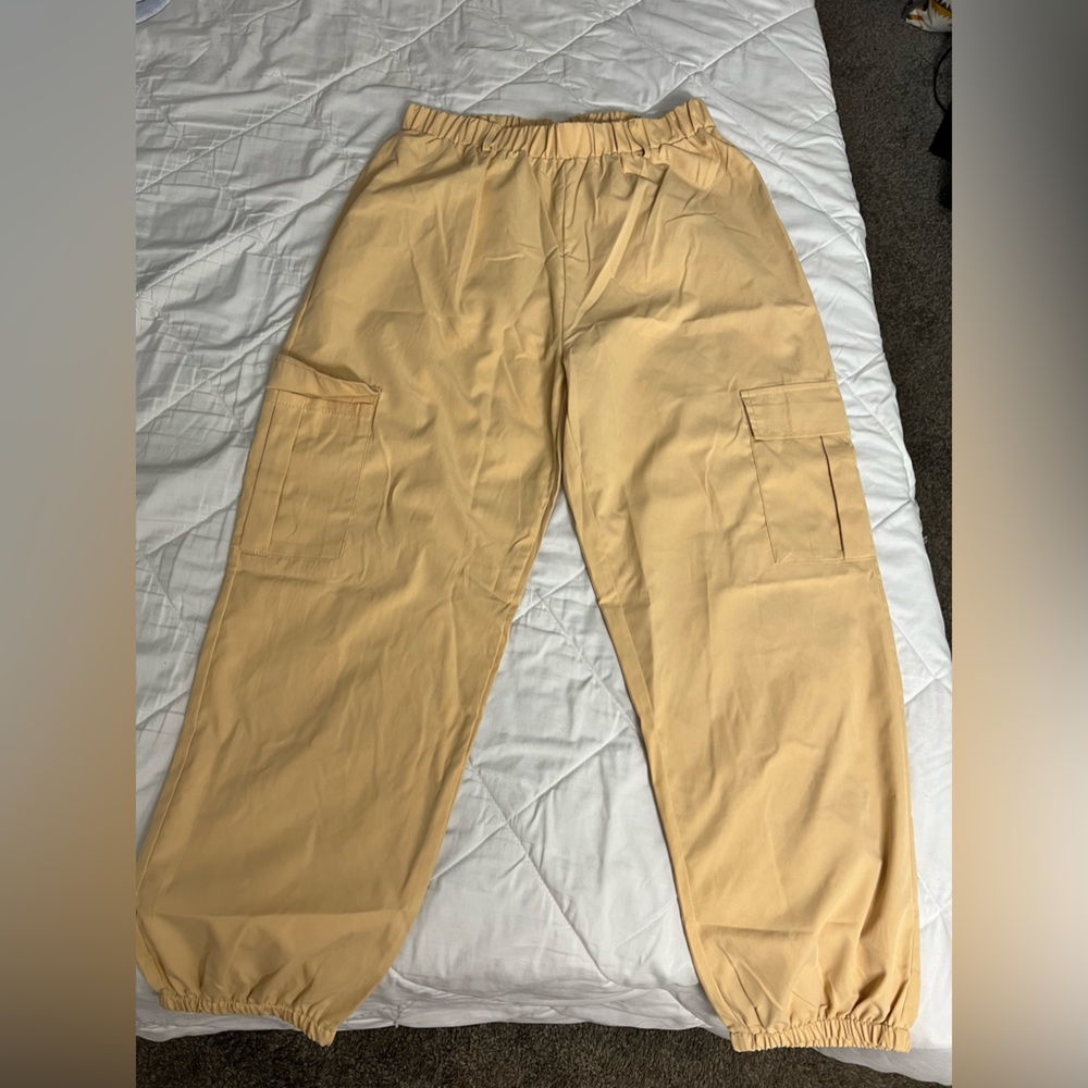 Pants beige, size L